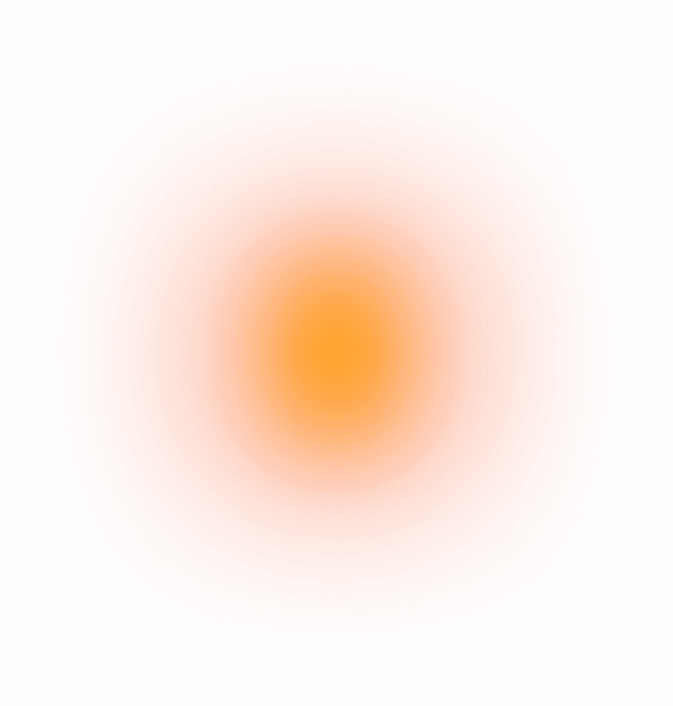 Orange blurred light flare